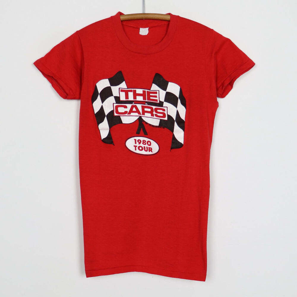 Retro 1980 The Cars Tour Shirt